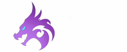 Dragão Logo Com Escrita - D&A Digital